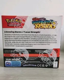 Pokemon TCG - Surging Sparks - Booster Box 36 Packs - New & Factory Sealed - Image 3