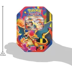 Pokemon Mega Charizard Y EX Deck Tin Trading Card Game (PROMO AND TIN ONLY) - Image 2