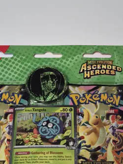 Pokemon Ascended Heroes Larry Erika 2 Pack Blister Bundle Sealed SHIPS TODAY - Image 3