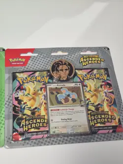 Pokemon Ascended Heroes Larry Erika 2 Pack Blister Bundle Sealed SHIPS TODAY - Image 4