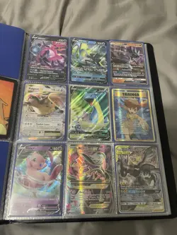 A variety of Pokemon cards ranging from gx, ex, tag team, and V - Image 4