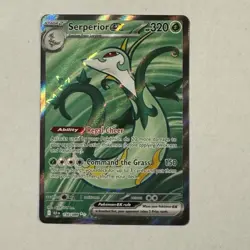 Serperior EX 156/086 Pokemon Black Bolt & White Flare Holo Rare NM/M 🌟⭐🌟 - Image 2