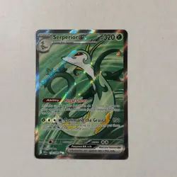 Serperior EX 156/086 Pokemon Black Bolt & White Flare Holo Rare NM/M 🌟⭐🌟 - Image 3