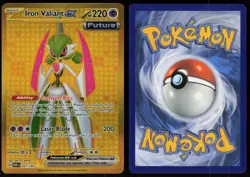 Iron Valiant ex 261/182 Hyper Rare Paradox Rift Pokemon - Image 3