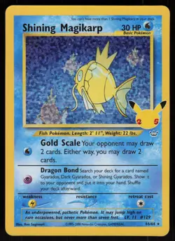 Shining Magikarp 66/64 Celebrations: Classic Collection Pokemon - Image 1