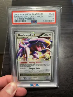 Pokemon Garchomp C LV.X Supreme Victors Holo Ultra Rare PSA 9 Mint - Image 1