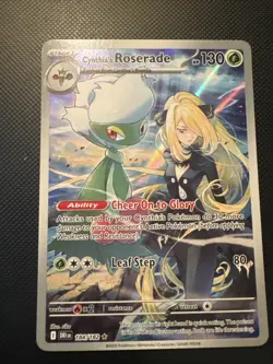 Pokemon TCG Cynthia's Roserade 184/182 Destined Rivals NM *FREE SHIPPING - Image 1