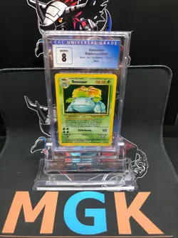 Venusaur Holo 1999 Pokemon Base Set 15/102 CGC 8 Near Mint - Mint WOTC RARE - Image 2