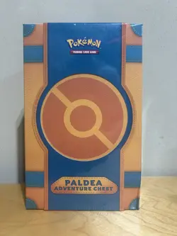 Pokemon TCG Paldea Adventure Chest Brand New Sealed Pikachu Black Star Promo 088 - Image 5
