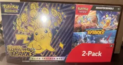Costco Pokemon Surging Sparks 2-Pack Bundle, Lot Of 2 - Image 1