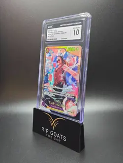 2025 One Piece Japanese Monkey D. Luffy EB02-061 SEC CGC 10 GEM MINT - Image 1