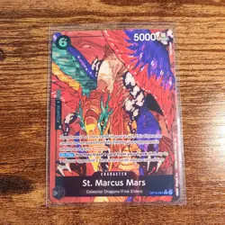 St. Marcus Mars Rare Alt Art - OP13-091 Carrying On His Will - Image 1