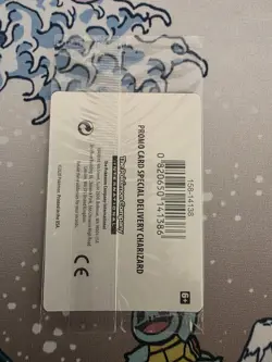 Special Delivery Charizard Pokemon Center Promo Card Sealed SWSH075 IN HAND - Image 2
