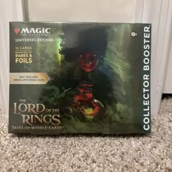 Lord of the Rings Magic the Gathering collector booster 15 cards LOTR MTG 2023 - Image 1