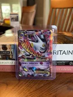 Pokemon M Gengar EX Mega Evolution Holo Card XY166 English **READ DESC** - Image 1