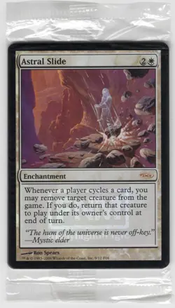 Astral Slide x4 4x DCI FNM Friday Night Magic Promos FOIL Enchantment MTG NM AZ1 - Image 1
