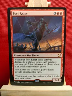 Port Razer - The Lost Caverns of Ixalan - Mythic - NM - MTG - Image 1