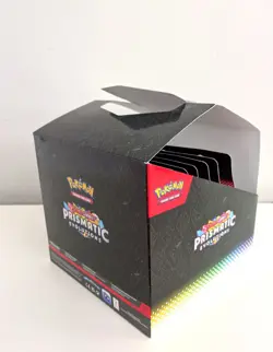 Pokemon TCG Prismatic Evolutions Tech Sticker Collection - Lot of 9 with Display - Image 4