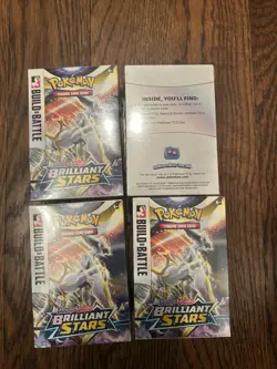 4 X Pokemon SWSH Brilliant Stars Build And Battle Box Sealed Excellent Condition - Image 4