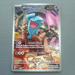 Pokemon TCG Team Rocket's Wobuffet #203 Black Star Promo Destined Rivals - Image 1