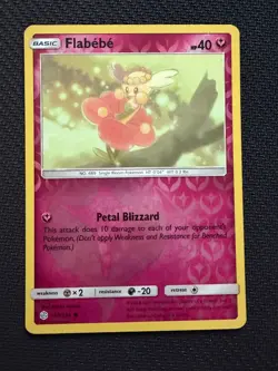 Flabebe (Fairy) Reverse Holo~ Cute Pink & Pastel Pokemon Gallery - Image 1