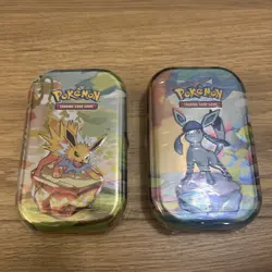2 Prismatic Evolutions Mini Tins - Sealed Brand New - Pokemon TCG ⭐ - Image 1