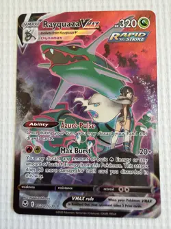 Rayquaza VMAX TG20/TG30 Holo Silver Tempest Trainer Gallery Pokemon 2022 - Image 3