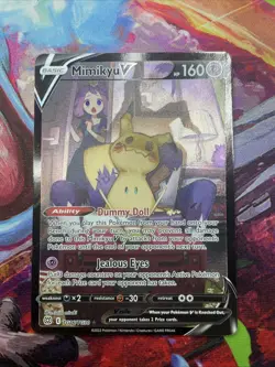 Mimikyu V TG16/TG30 (NM) - SWSH09: Brilliant Stars Trainer Gallery - Pokemon TCG - Image 1