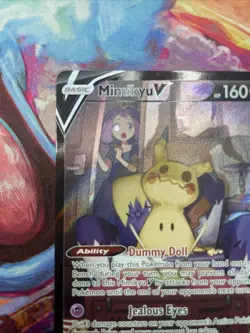 Mimikyu V TG16/TG30 (NM) - SWSH09: Brilliant Stars Trainer Gallery - Pokemon TCG - Image 2