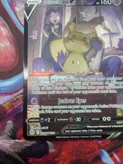 Mimikyu V TG16/TG30 (NM) - SWSH09: Brilliant Stars Trainer Gallery - Pokemon TCG - Image 4