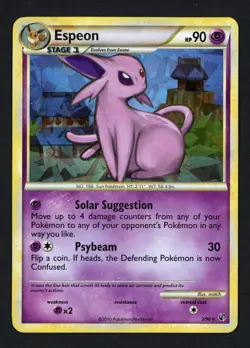 Espeon 002/090 Cracked Ice Holo Deck Exclusives Pokemon TCG - Image 1