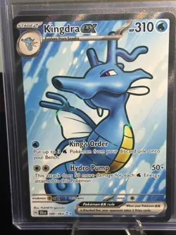 Kingdra Ex 080/064 Pokemon Shrouded Fables Ultra Rare Full Art NM - Image 1
