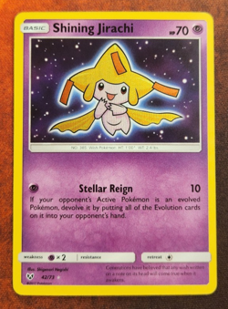 Shining Jirachi Shining Legends 42/73 - 2017 Pokemon Card nm - Image 1