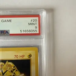 Electabuzz 1st Edition Base Set 20/102 PSA 9 English 1999 Pokemon UK Seller - Image 4