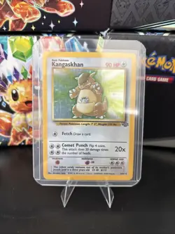 Pokemon TCG Kangaskhan Holo Rare Jungle 5/64 Moderately Played (MP) - Image 1