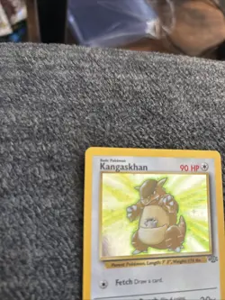 Pokemon TCG Kangaskhan Holo Rare Jungle 5/64 Moderately Played (MP) - Image 3