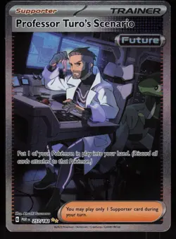 Professor Turo's Scenario 257/182 Special Illustration Rare Paradox Rift Pokemon - Image 1