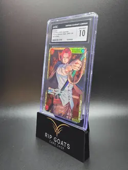 2024 One Piece Japanese Shanks OP01-120 SEC PRB The Best CGC 10 GEM MINT - Image 1
