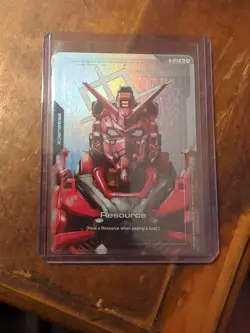 Gundam Card Game Red Gundam Resource C+ R-013 - Image 4