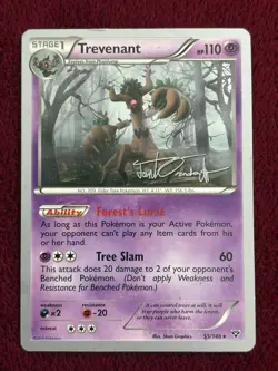 [NM] Pokemon Card Trevenant 55/146 World Championship 2014 Non Holo - Image 1