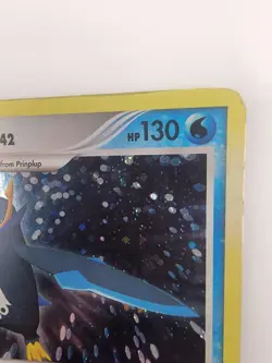 Pokemon TCG Empoleon Holo Rare Card 4/130 Diamond and Pearl 2007 - Image 4