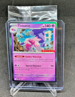 SEALED Pokemon Card Tinkaton Gamestop Sealed Promo Paldea Evolved 105/193 (B) - Image 1