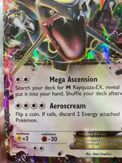 "Shiny" Rayquaza EX - Promo XY69 - Pokemon Card - Image 4