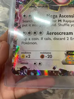 "Shiny" Rayquaza EX - Promo XY69 - Pokemon Card - Image 5