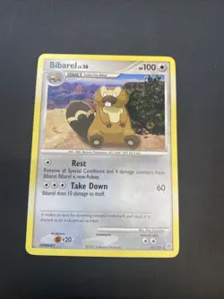 BIBAREL 20/130 Diamond & Pearl Base Set - Non Holo - Pokemon Card - Image 1