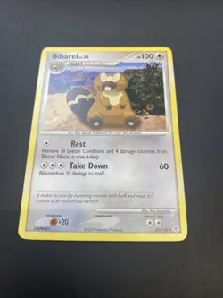 BIBAREL 20/130 Diamond & Pearl Base Set - Non Holo - Pokemon Card - Image 2