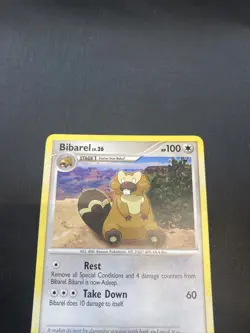 BIBAREL 20/130 Diamond & Pearl Base Set - Non Holo - Pokemon Card - Image 3