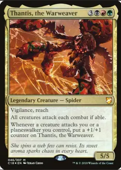Thantis, The Warweaver Custom Commander Deck MTG Magic The Gathering - Image 1