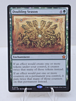 Magic The Gathering- FDN - Doubling Season Foundations - Regular - Image 1