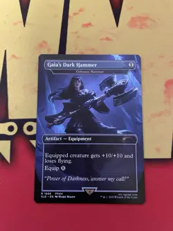 Gaia's Dark Hammer - Colossus Hammer Secret Lair Drop Regular - Image 1
